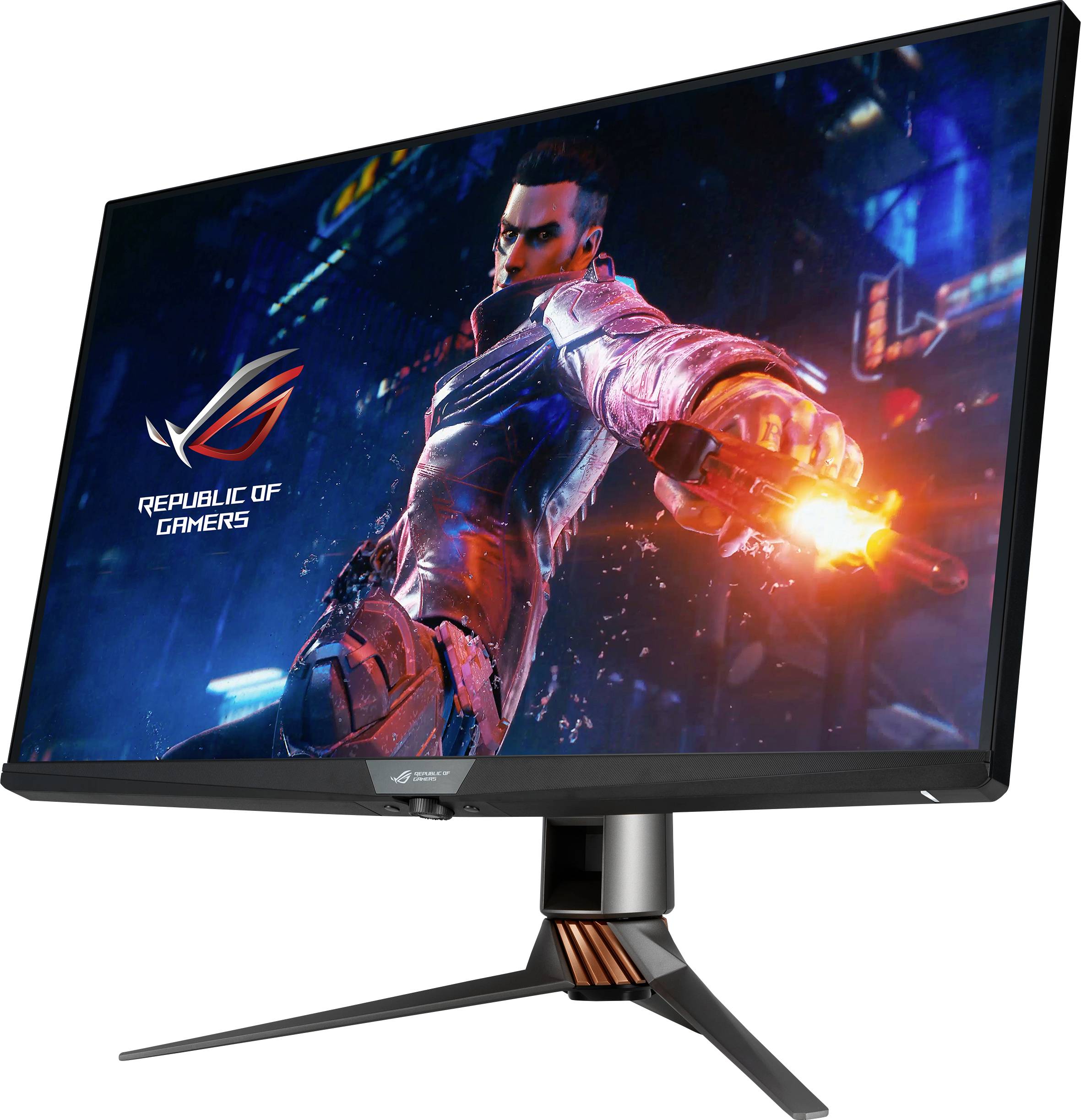 Asus PG32UQX LED-Monitor EEK G (A - G) 81.3 cm (32 Zoll) 3840 x 2160 Pixel 16:9 4 ms USB 3.2 Gen 1 (USB 3.0), HDMI®, Kopfhörer (3.5 mm Klinke), Dis