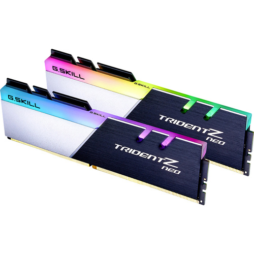 G.Skill Trident Z Neo PC-Arbeitsspeicher Kit DDR4 32GB 2 x 16GB Non-ECC 3600MHz 288pin DIMM CL16-19-19-39 F4-3600C16D-32GTZNC