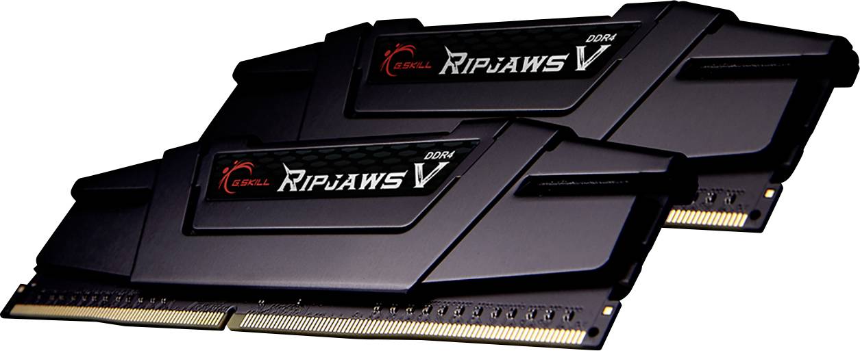 G.Skill Ripjaws V PC-Arbeitsspeicher Kit DDR4 16 GB 2 x 8 GB Non-ECC 4000 MHz 288pin DIMM CL18-22-22-42 F4-4000C18D-16GVK