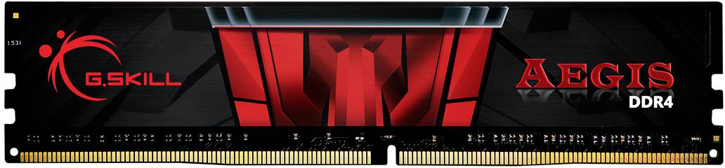G.Skill Aegis PC-Arbeitsspeicher Modul DDR4 8GB 1 x 8GB Non-ECC 3200MHz 288pin DIMM CL16-18-18-38 F4-3200C16S-8GIS