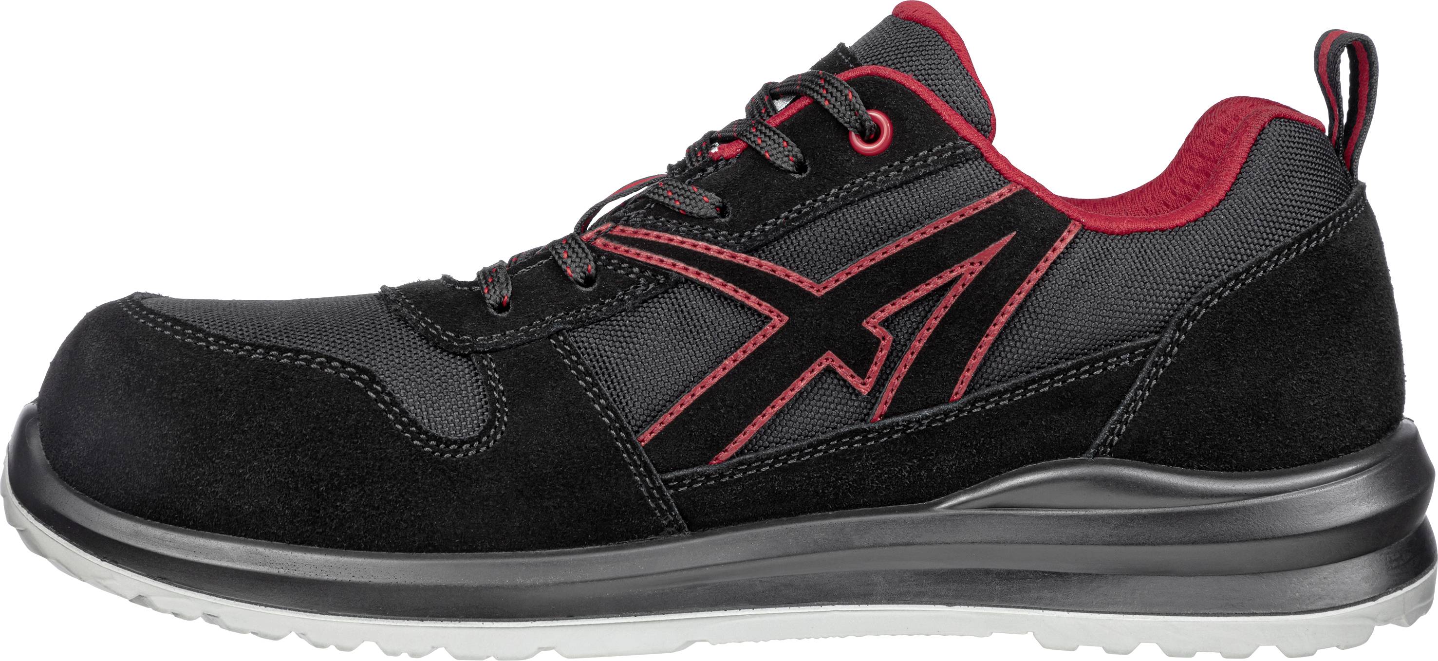 Albatros CLIFTON LOW SRC 648700210000044 Sicherheitsschuh S3 Schuhgröße (EU): 44 Schwarz, Rot 1 Paar