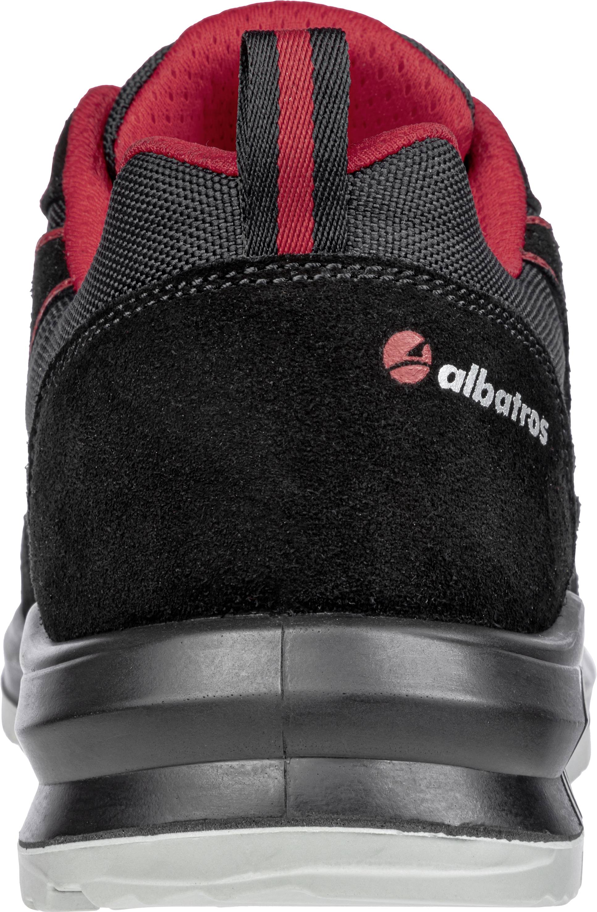 Albatros CLIFTON LOW SRC 648700210000040 Sicherheitsschuh S3 Schuhgröße (EU): 40 Schwarz, Rot 1 Paar
