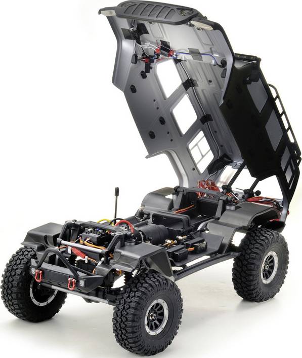 Absima CR3.4 Chassis Brushed 1:10 RC Einsteiger Modellauto Elektro Crawler Allradantrieb (4WD) RtR 2,4 GHz