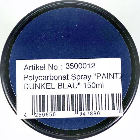 Absima Lexanfarbe Dunkelblau Dose 150 ml