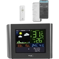 TFA Dostmann VIEW METEO 35.8000.01 WLAN-Wetterstation Vorhersage für 12 Stunden Anzahl Sensoren max TFA Dostmann VIEW METEO 35.8000.01 WLAN-Wetterstation Vorhersage für 12 Stunden Anzahl Sensoren max