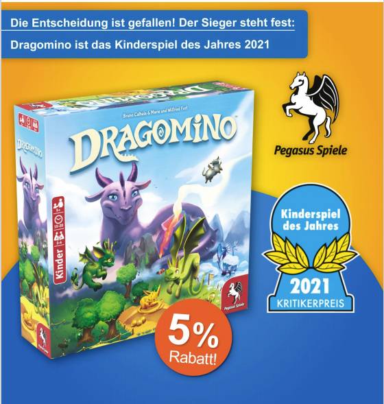 Pegasus Spiele Pegasus Spiele Dragomino 57111G