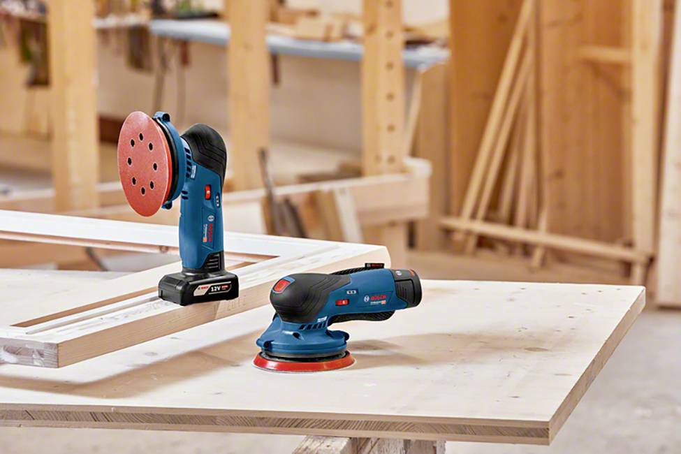 Bosch Professional GEX 12V-125 (C) 0601372101 Akku-Exzenterschleifer ohne Akku, bürstenlos 12V Ø 125mm