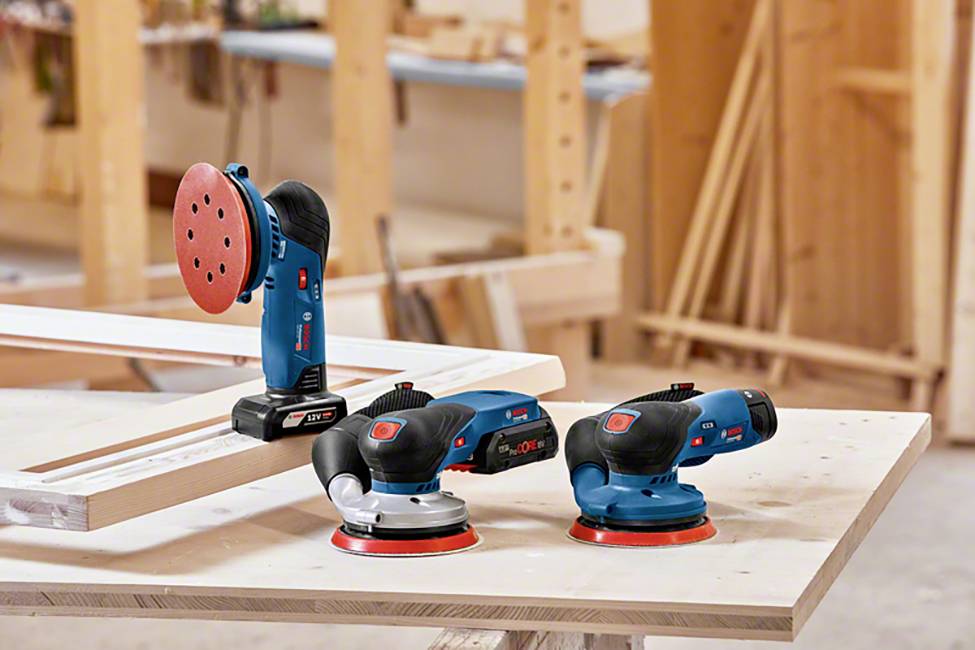 Bosch Professional GEX 12V-125 (C) 0601372101 Akku-Exzenterschleifer ohne Akku, bürstenlos 12V Ø 125mm