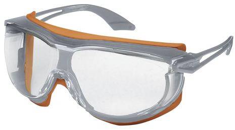 uvex skyguard NT 9175275 Schutzbrille inkl. UV-Schutz Grau, Orange EN 166, EN 170 DIN 166, DIN 170