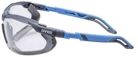 uvex i-5 9183180 Schutzbrille inkl. UV-Schutz Blau, Grau EN 166, EN 170 DIN 166, DIN 170