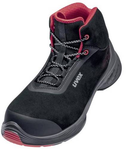 Uvex 1 G2 6839243 ESD Sicherheitsstiefel S3 Schuhgröße (EU): 43 Rot-Schwarz 1 Paar