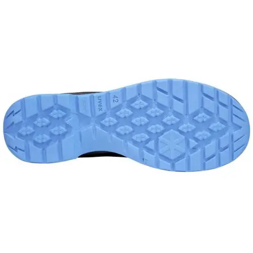 Uvex 2 trend 6934252 ESD Sicherheitshalbschuh S3 Schuhgröße (EU): 52 Blau-Schwarz 1 Paar Uvex 2 trend 6934252 ESD Sicherheitshalbschuh S3 Schuhgröße (EU): 52 Blau-Schwarz 1 Paar