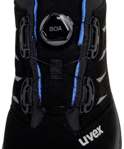 Uvex 2 trend 6938237 ESD Sicherheitshalbschuh S1P Schuhgröße (EU): 37 Blau, Schwarz 1 Paar