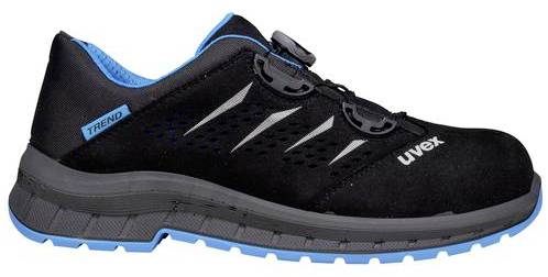 Uvex 2 trend 6938237 ESD Sicherheitshalbschuh S1P Schuhgröße (EU): 37 Blau, Schwarz 1 Paar