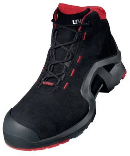 Uvex 1 support 8517245 ESD Sicherheitsstiefel S3 Schuhgröße (EU): 45 Rot/Schwarz 1 Paar