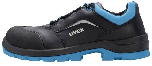 Uvex 2 xenova® 9555250 ESD Sicherheitshalbschuh S3 Schuhgröße (EU): 50 Blau-Schwarz 1 Paar