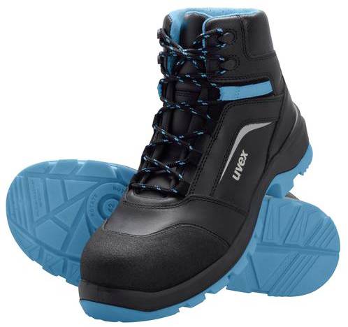 Uvex 2 xenova® 9556238 ESD Sicherheitsstiefel S3 Blau-Schwarz 1 Paar