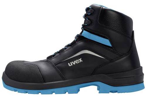 Uvex 2 xenova® 9556248 ESD Sicherheitsstiefel S3 Blau-Schwarz 1 Paar