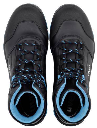 Uvex 2 xenova® 9556248 ESD Sicherheitsstiefel S3 Blau-Schwarz 1 Paar