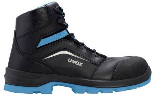 Uvex 2 xenova® 9556252 ESD Sicherheitsstiefel S3 Blau-Schwarz 1 Paar