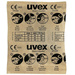 Uvex 2112087 x-fit Gehörschutzstöpsel 37 dB einweg EN 352-2 100 Paar