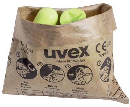 Uvex 2112087 x-fit Gehörschutzstöpsel 37 dB einweg EN 352-2 100 Paar