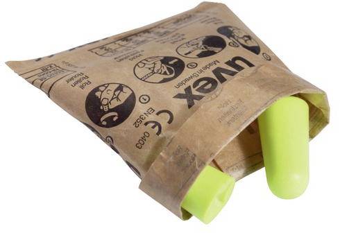 Uvex 2112087 x-fit Gehörschutzstöpsel 37 dB einweg EN 352-2 100 Paar