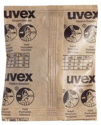 Uvex 2112087 x-fit Gehörschutzstöpsel 37 dB einweg EN 352-2 100 Paar