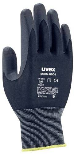 Uvex unilite / unipur 6057306 Polyamid, Nitrilschaum Montagehandschuh Größe (Handschuhe): 6 EN 388