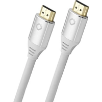 Oehlbach HDMI Anschlusskabel HDMI-A Stecker, HDMI-A Stecker 3.00 m Weiß D1C92494 8K UHD, vergoldete Oehlbach HDMI Anschlusskabel HDMI-A Stecker, HDMI-A Stecker 3.00 m Weiß D1C92494 8K UHD, vergoldete