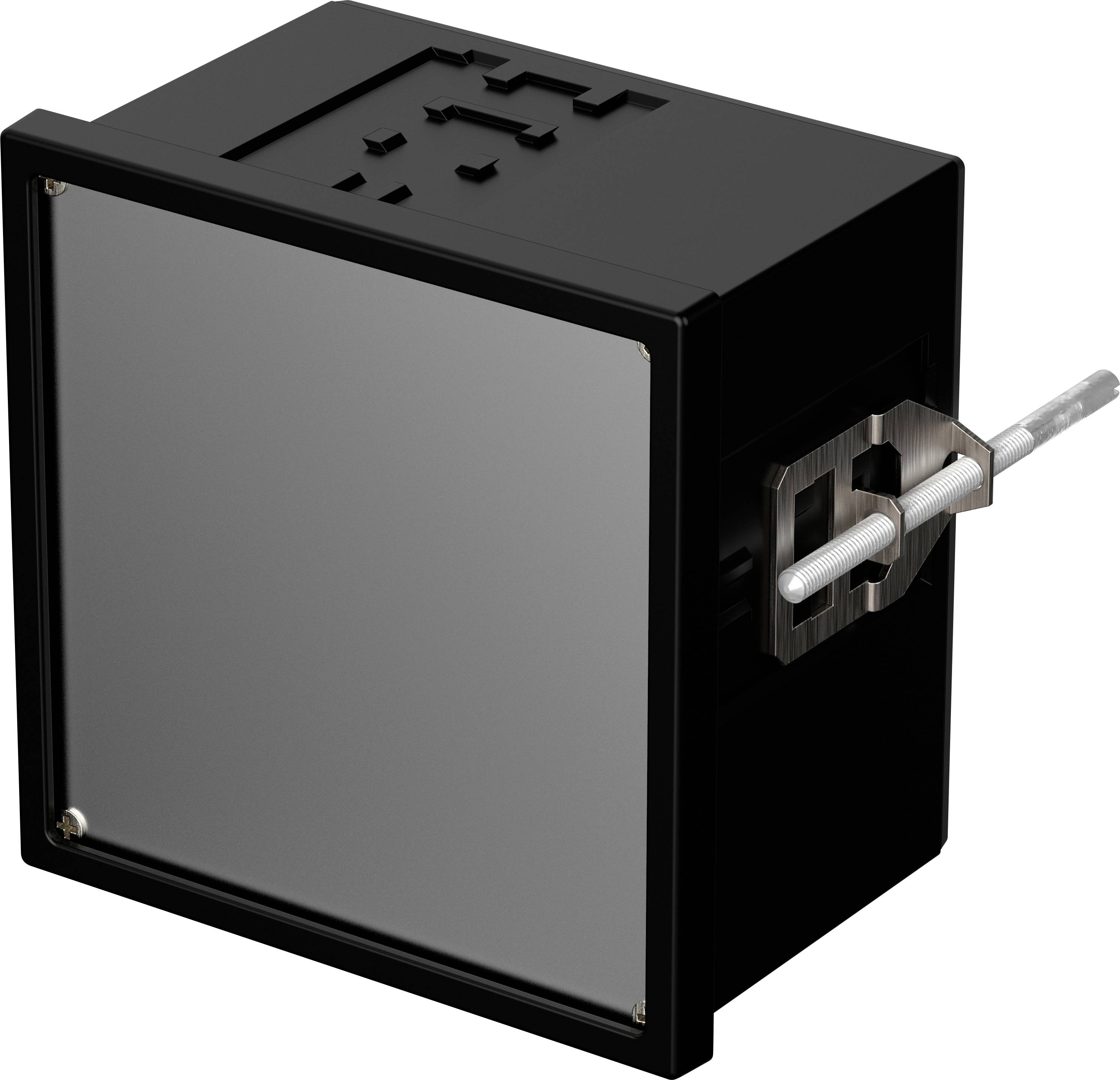 Bopla NGS 9606 Schaltafel-Einbaugehäuse 96 x 96 x 63 Schwarz (RAL 9005) 1 St.