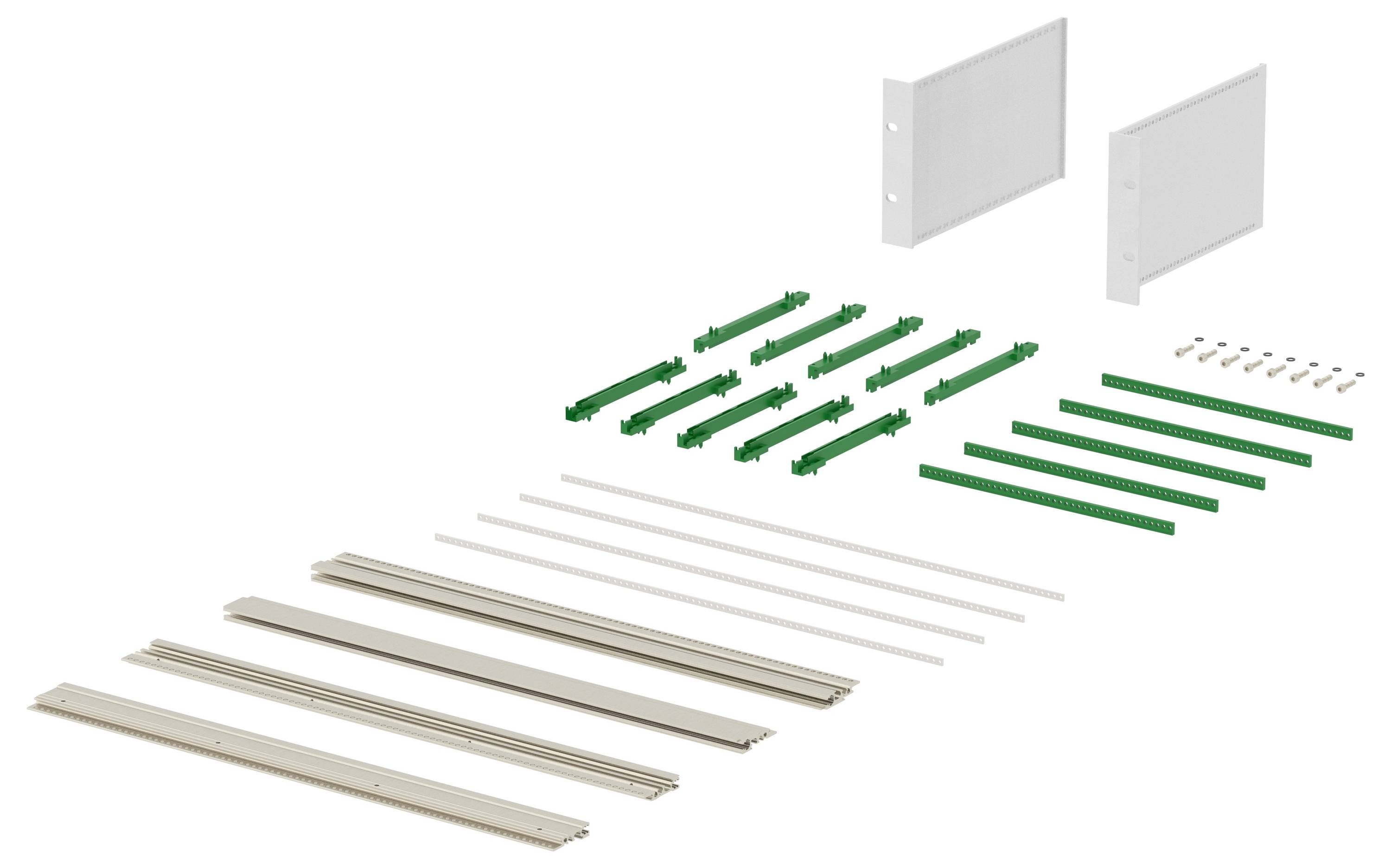 Bopla BGT 22380.PI 19 Zoll Baugruppenträger 470 x 290 x 55 Aluminium 1St.