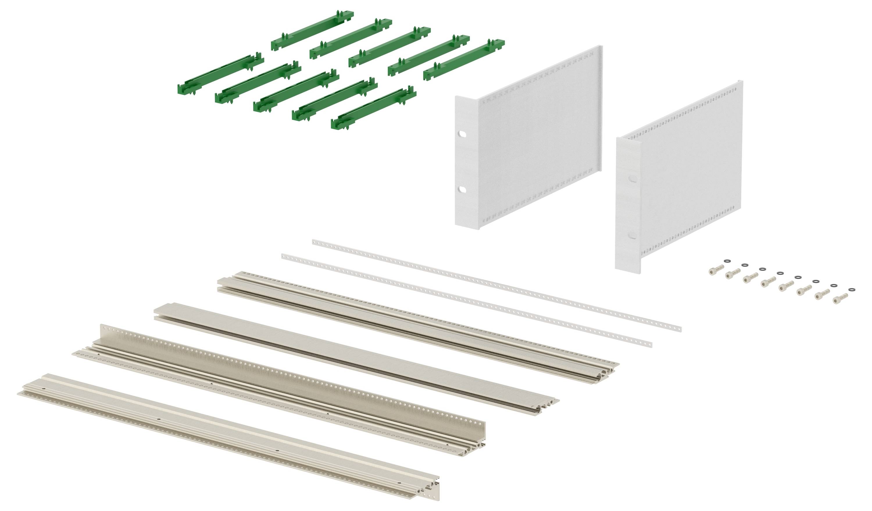 Bopla BGT 22380.12 19 Zoll Baugruppenträger 476 x 156 x 63 Aluminium 1St.