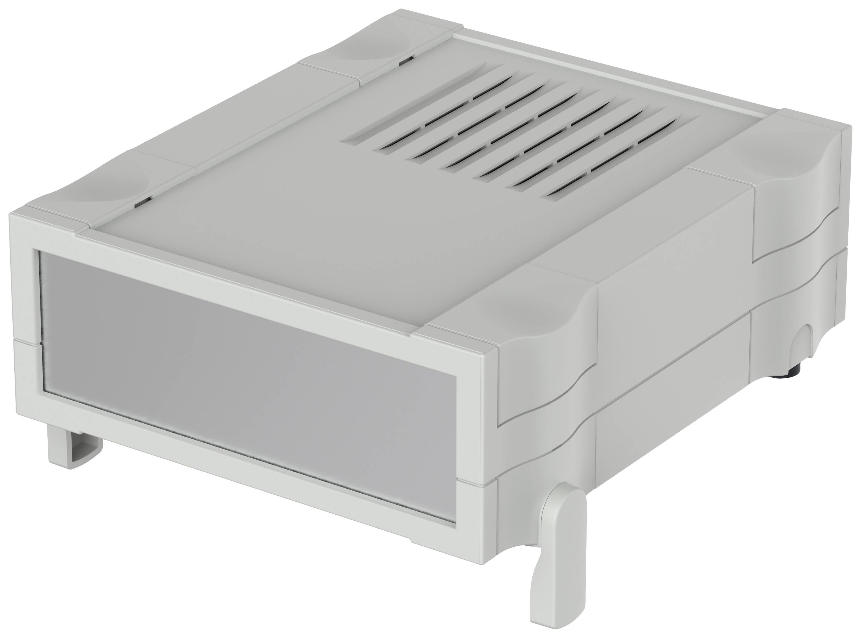 Bopla BO 32009 L BOTEGO mit Zubehör Tisch-Gehäuse (L x B x H) 174 x 196.9 x 65.2 mm ABS Lichtgrau (