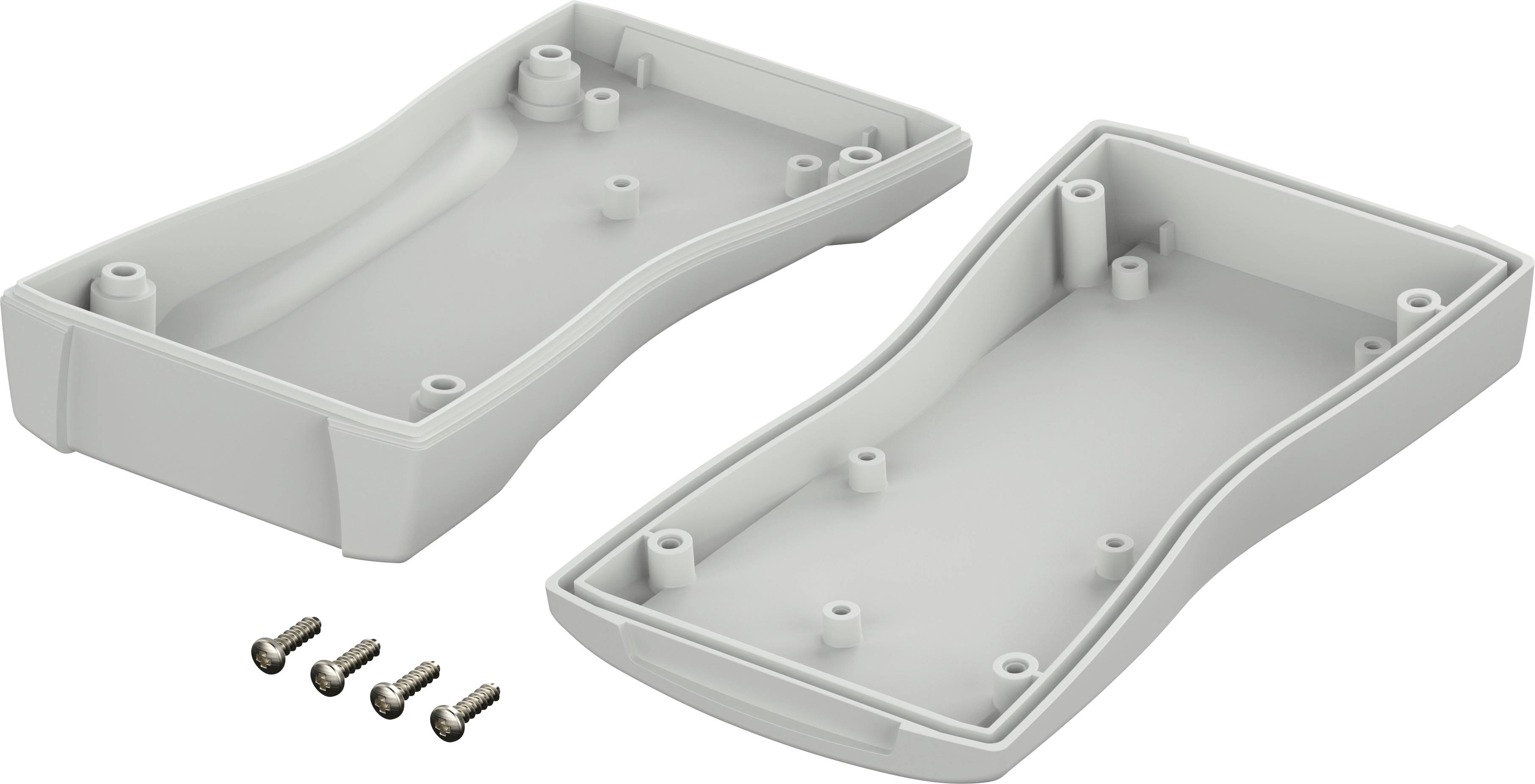 Bopla BS 500 F-7035 HANDGEHÄUSE LICHTGRAU Hand-Gehäuse 140.3 x 72.9 x 31.3 ABS Lichtgrau (RAL 7035) 1St.