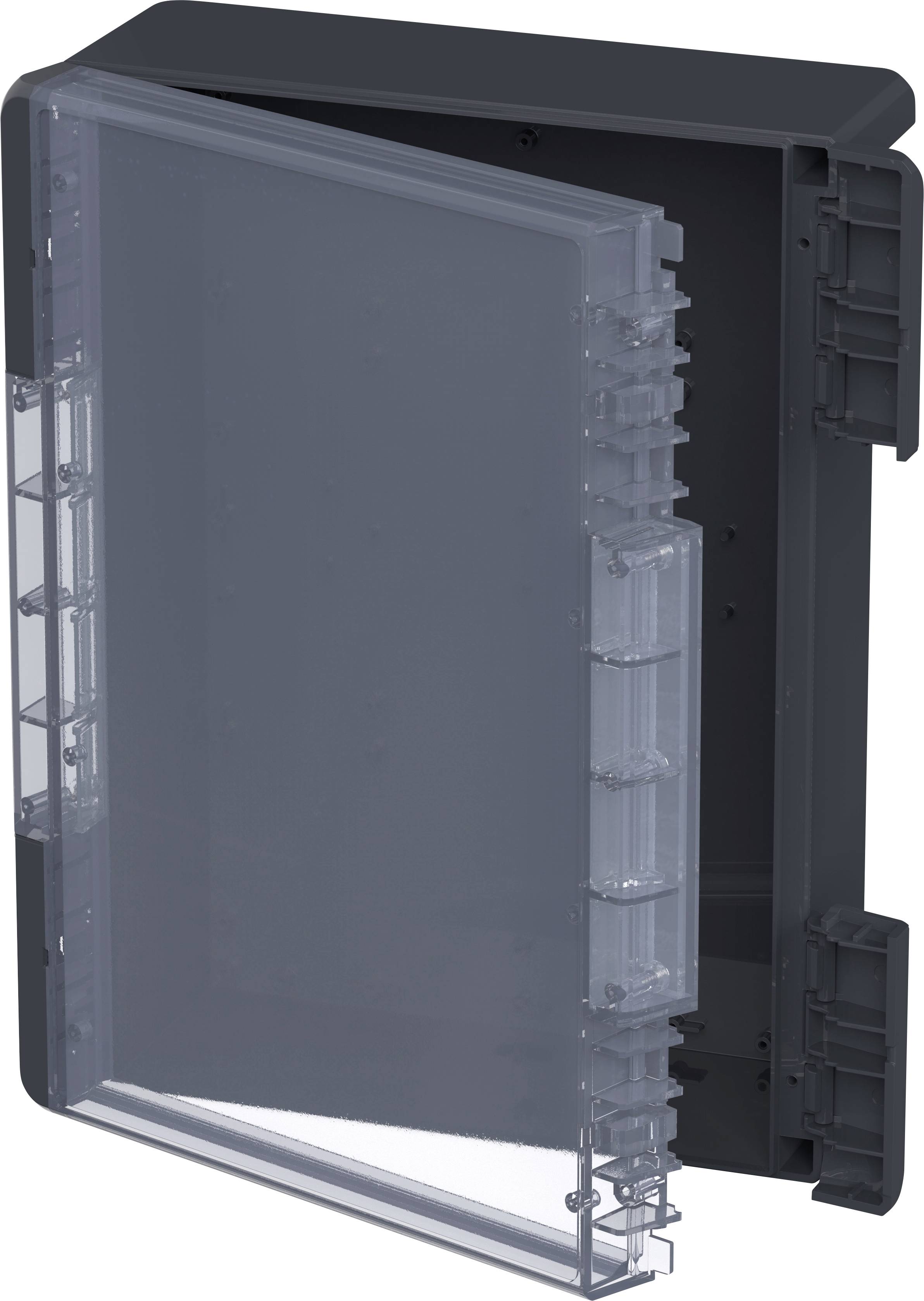 Bopla B 273612 PC-V0-G-7024 Bocube Gehäuse 96027664 Outdoor-Gehäuse 284 x 364 x 120 Polycarbonat V0 Graphitgrau (RAL 7024) 1St.