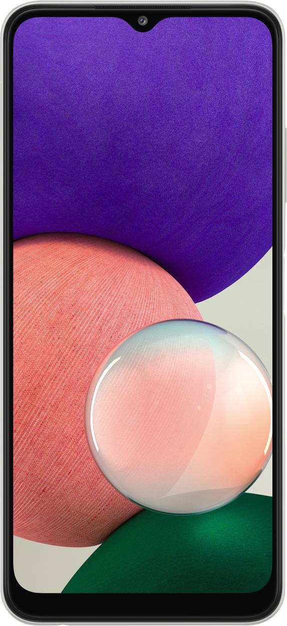 Samsung Galaxy A22 5G 5G Smartphone 128 GB 16.8 cm (6.6 Zoll) Weiß Android™ 11 Dual-SIM