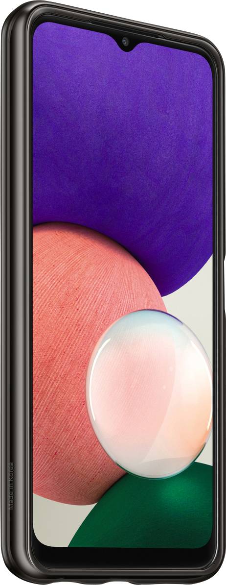 Samsung EF-QA226 Backcover Samsung Galaxy A22 5G Schwarz EF-QA226TBEGEU