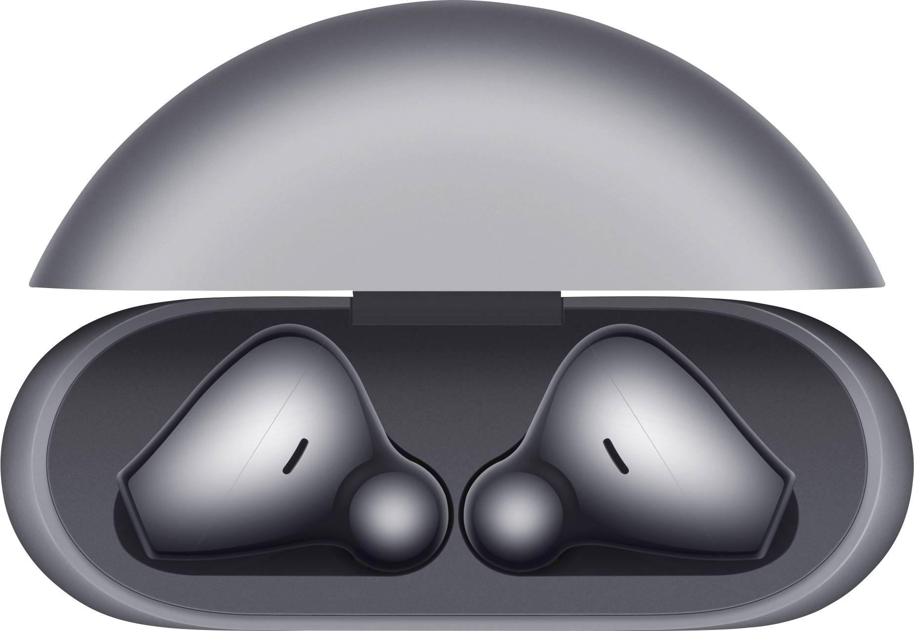 HUAWEI FreeBuds 4 In Ear Kopfhörer Bluetooth® Silber Headset, Magnetisch, Touch-Steuerung