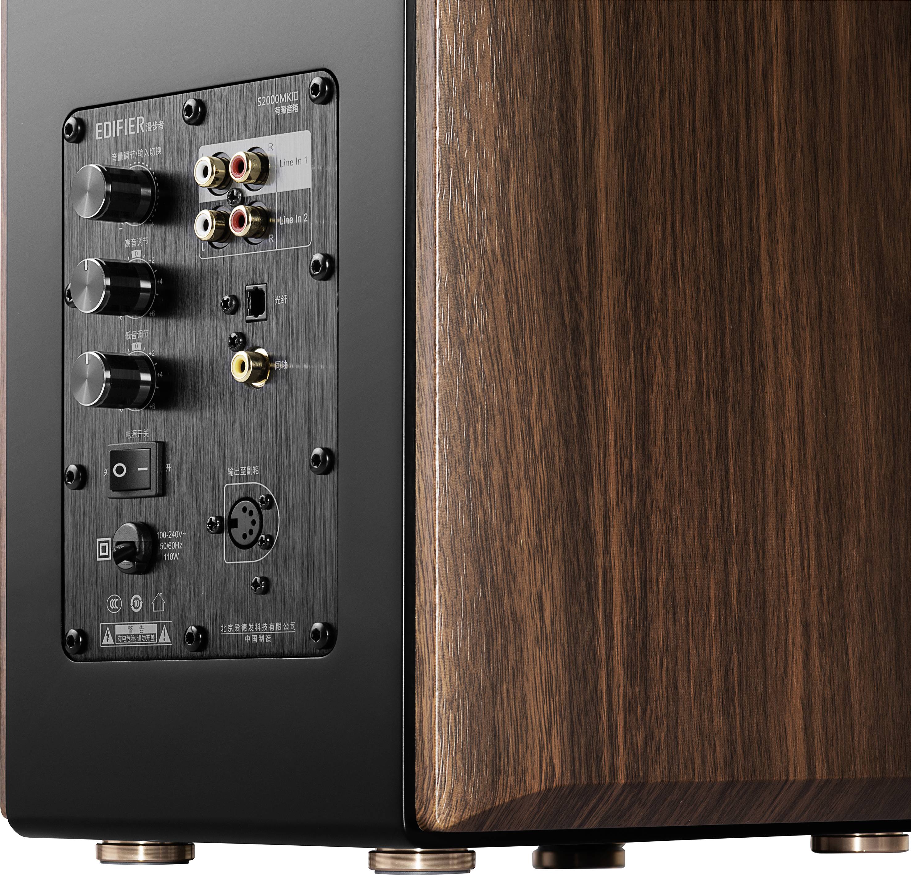 Studio S2000MKIII 2.0 Holz-Bluetooth-Lautsprecher