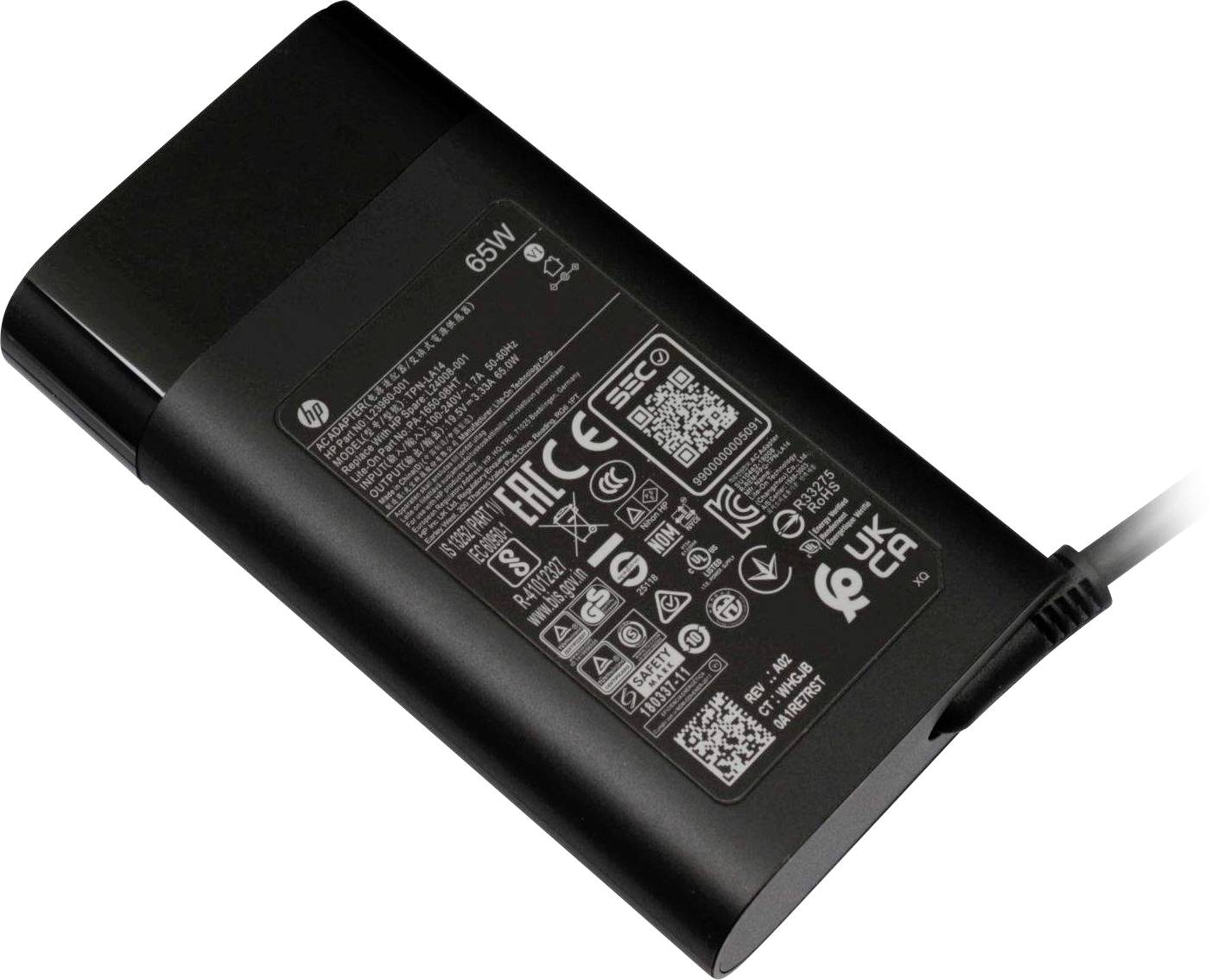 HP L23960-001, L24008-001 Notebook-Netzteil 65W 3.3A