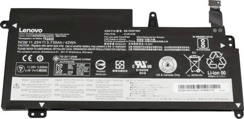 Lenovo Notebook-Akku 01AV436 11.25V 3735 mAh