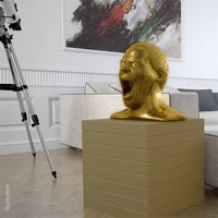 Oehlbach Scream Unlimited Plus Kopfhörerständer Passend für (Kopfhörer):On-Ear-Kopfhörer, Over-Ear-Kopfhörer Gold Oehlbach Scream Unlimited Plus Kopfhörerständer Passend für (Kopfhörer):On-Ear-Kopfhörer, Over-Ear-Kopfhörer Gold
