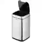 Durable 342123 342123 Mülleimer 12 Edelstahl Silber One-Touch-Deckelöffnung 1St. Durable 342123 342123 Mülleimer 12 Edelstahl Silber One-Touch-Deckelöffnung 1St.