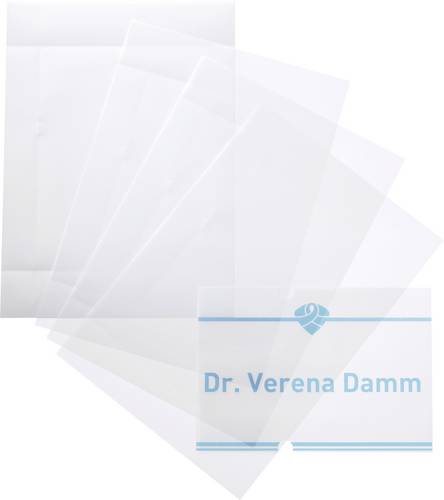 Durable Türschild 483319 (B x H) 210mm x 148mm Transparent 483319