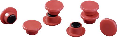 Durable Magnet 475103 (Ø) 15mm rund Rot 1 Set 475103
