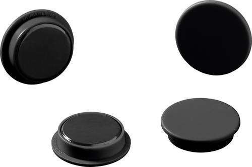 Durable Magnet 475201 (Ø) 21mm rund Schwarz 1 Set 475201
