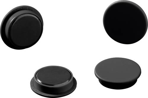 Durable Magnet 475301 (Ø) 32mm rund Schwarz 1 Set 475301