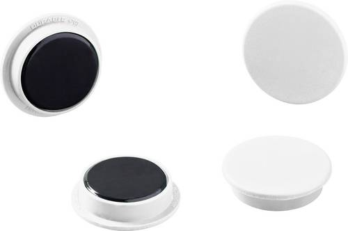 Durable Magnet 475302 (Ø) 32mm rund Weiß 1 Set 475302