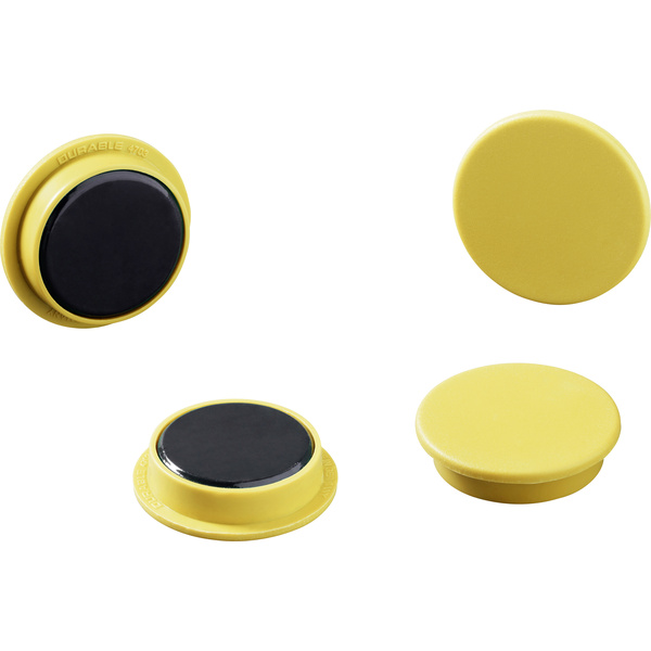 Durable Magnet 475304 (Ø) 32mm rund Gelb 1 Set 475304